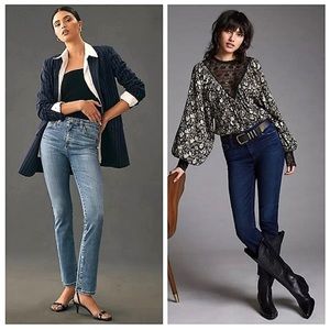 AG Jeans The Stevie Slim Straight Jeans - Women’s Size 25